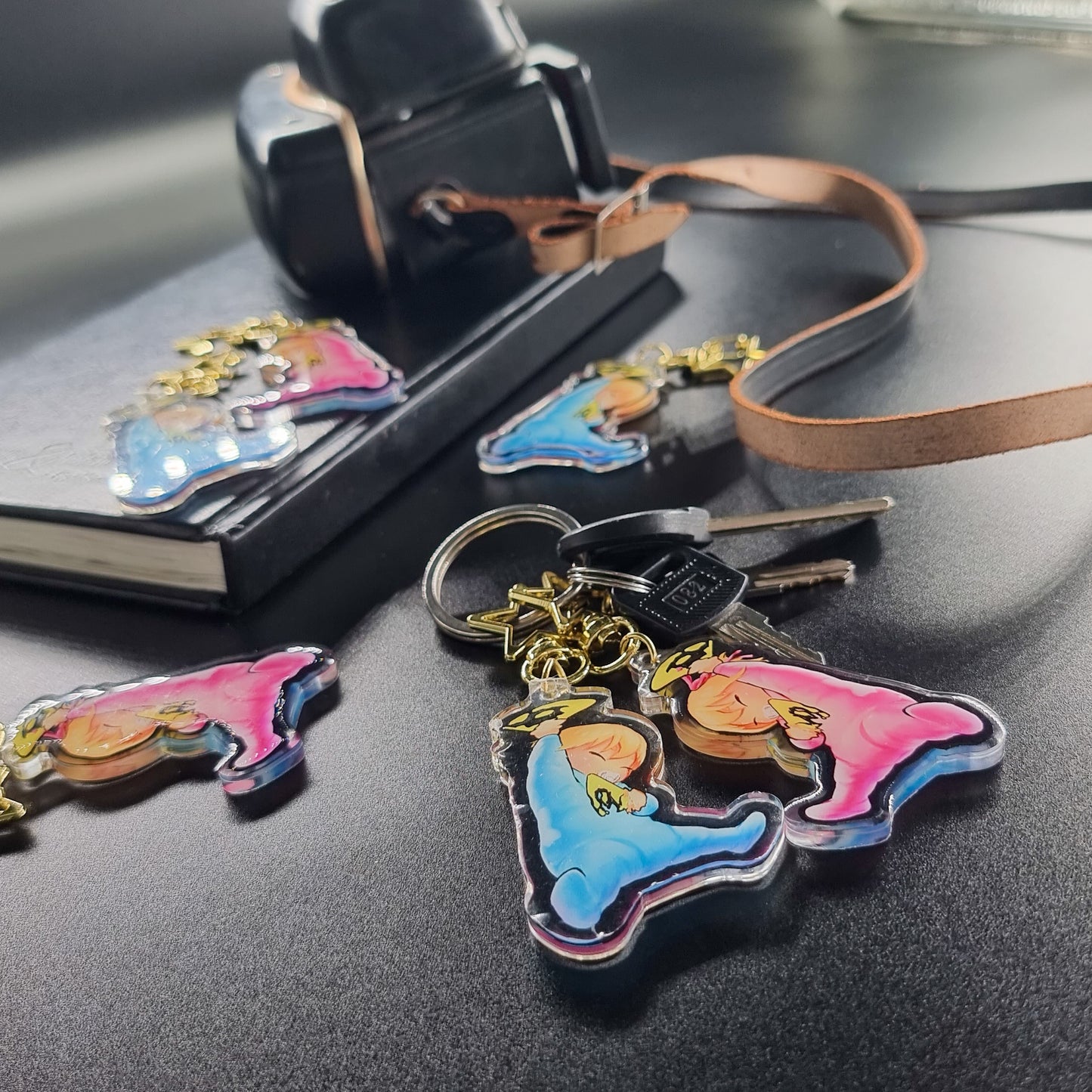 Ruby and Aqua Oshi no Ko Charm