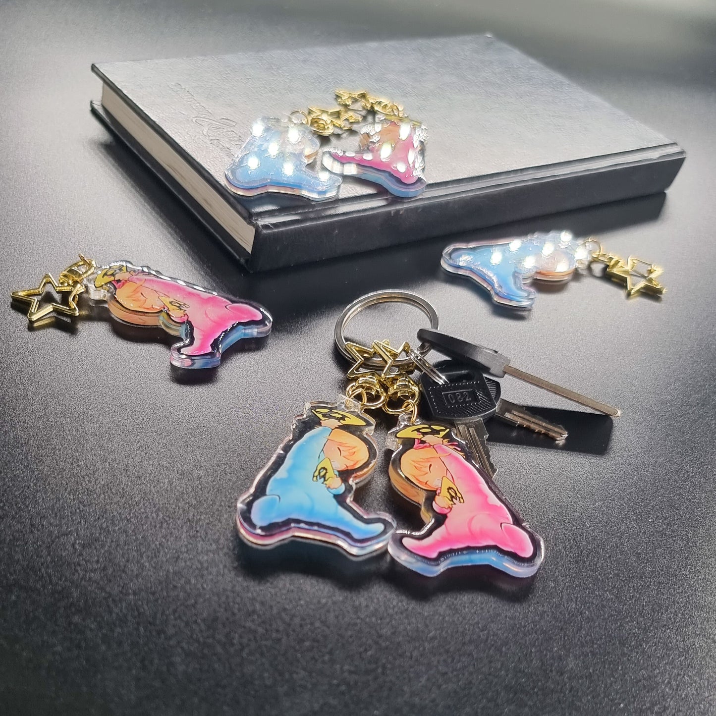Ruby and Aqua Oshi no Ko Charm