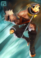 Bakugo Premium Poster