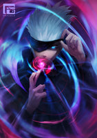 Gojo Premium Poster
