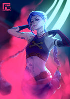 Jinx Premium Poster