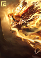 Zenitsu Premium Poster